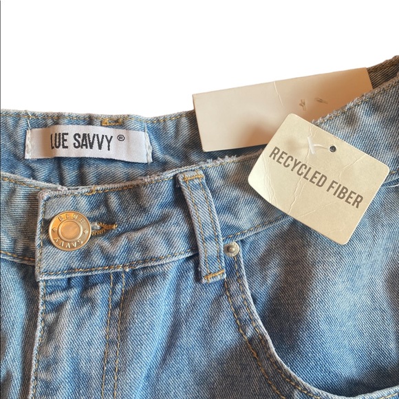 Blue Savvy Denim Slouch Mom Jeans - Picture 8 of 14